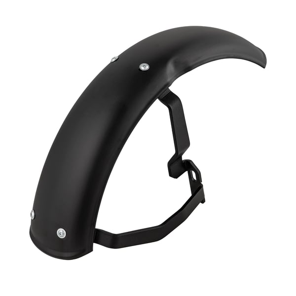 Kotfl�gel SIP Garelli 2-0- vorne Metall schwarz matt f�r Vespa PK50-125 S-XL-XL2-Automatica-PX80-200-PE-Lusso-98-MY-T5