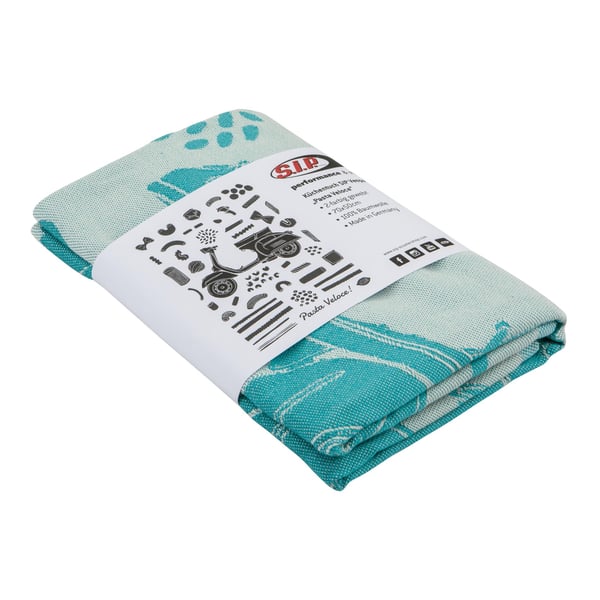 K�chentuch SIP Pasta Veloce t�rkis 