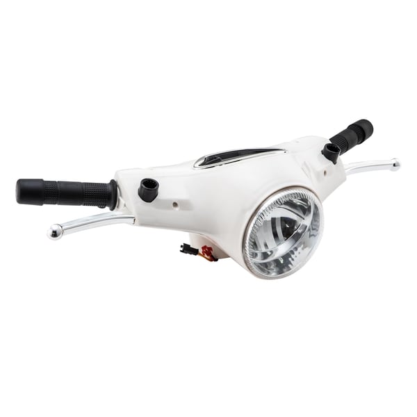 Lenker Kinderroller weiss f�r Kinderroller Vespa GTS elektrisch 12V