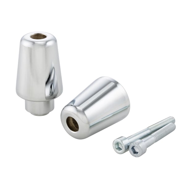 Lenkerendengewichte BUZZETTI chrom f�r Vespa Primavera-Sprint 50-150ccm