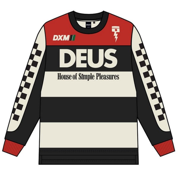 Moto Cross Shirt DEUS Vilander Gr�sse: L f�r M�nner