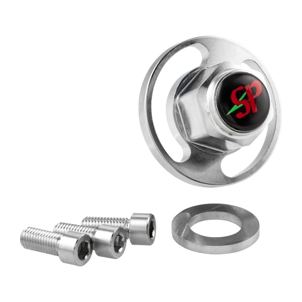 Mutter M16x1-5 mm Hutmutter- Bremstrommel hinten- SP Developments f�r Lambretta 125 LI-LIS-DL-GP-150 LI-LIS-SX-DL-GP-175 TV-200 TV-SX-DL-GP