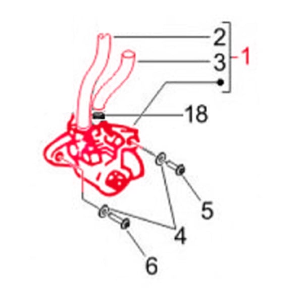 �lpumpe PIAGGIO f�r Vespa ET2 50ccm 2T AC