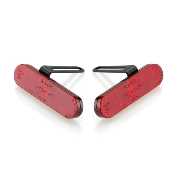 Reflektor Kennzeichenhalter RIZOMA- seitlich f�r Vespa GTS-GTS Super 125-300-310ccm (2024-)