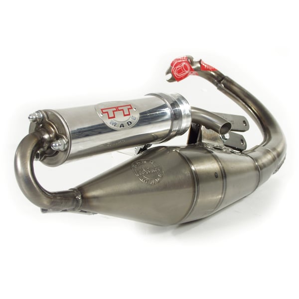 Rennauspuff LEOVINCE Handmade TT f�r MBK-YAMAHA Nitro-Aerox