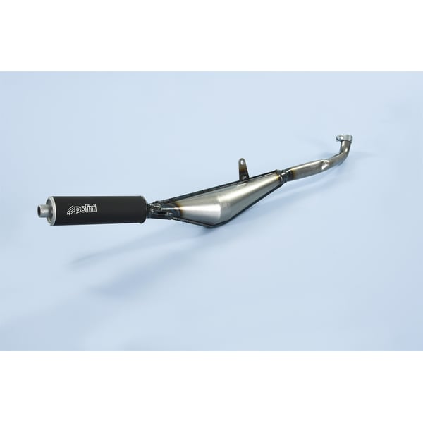 Rennauspuff POLINI Country 200-0045- Stahl klarlackiert- D�mpfer: Aluminium Farbe (ESD): schwarz f�r PIAGGIO Ciao-PX-Bravo 50ccm 2T AC unter Fahrzeuge & Teile > Fahrzeugersatzteile & -zubeh�r > Motorradzubeh�r