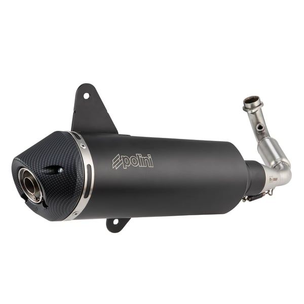 Rennauspuff POLINI SLIP-ON 190-0077-K f�r Vespa GTS-GTS Super-GTV 300ccm HPE (-20-)
