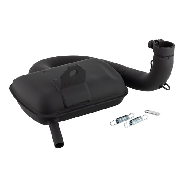 Rennauspuff SIP ROAD 3-0 87565- Stahl schwarz f�r Vespa 125 VNA-VNB-GT-GTR-Super-150 VBA-VBB-GL-Sprint-Super-T4