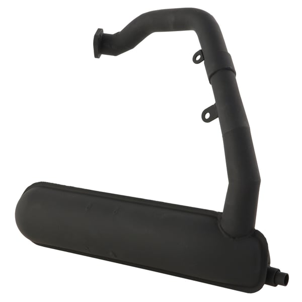 Rennauspuff SIP Road Banane- Stahl schwarz f�r Vespa PK50-S-SS-XL-XL2-XLS-HP-FL-N-Rush