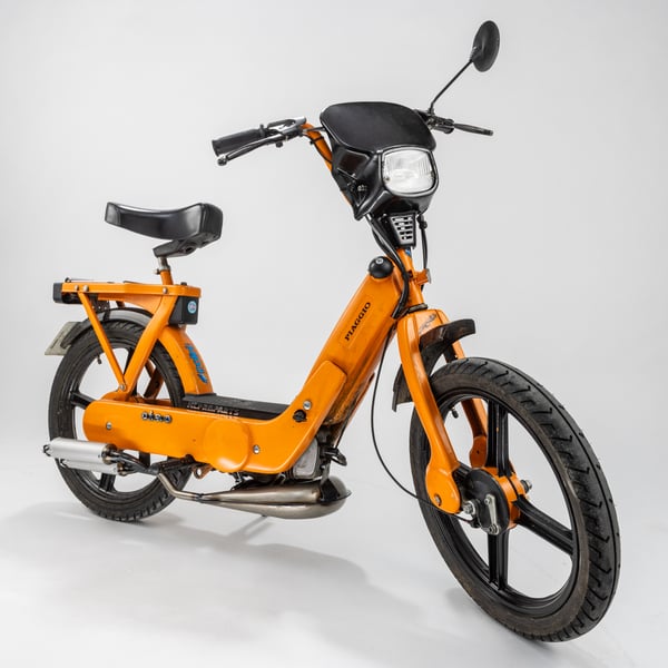 Rennauspuff TECNO Circuit Twin f�r PIAGGIO CIAO-PX-SC-Bravo 50ccm 2T AC