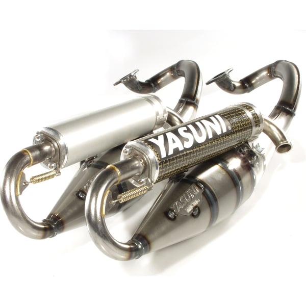 Rennauspuff YASUNI Scooter R f�r MINARELLI stehend AC