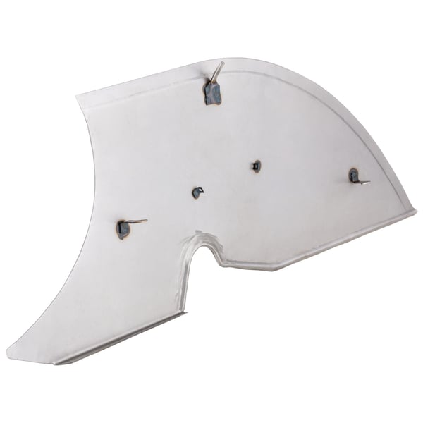 Reparaturblech- Seitenteil- links f�r Vespa 125 V1-15 1948-49