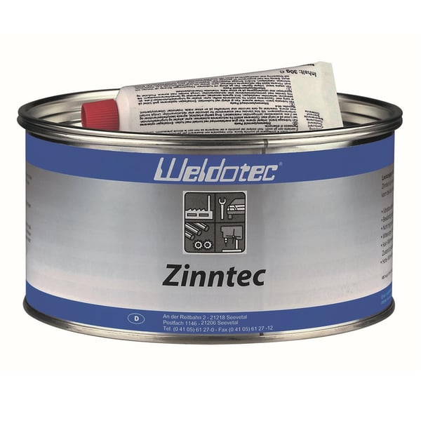 Reparaturmasse WELDOTEC ZINNTEC silber 