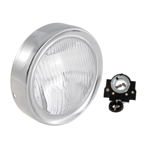 Scheinwerfer ELMA rund - 130 mm f�r Vespa 125 GTR-TS-150 SprintV-180-200 Rally