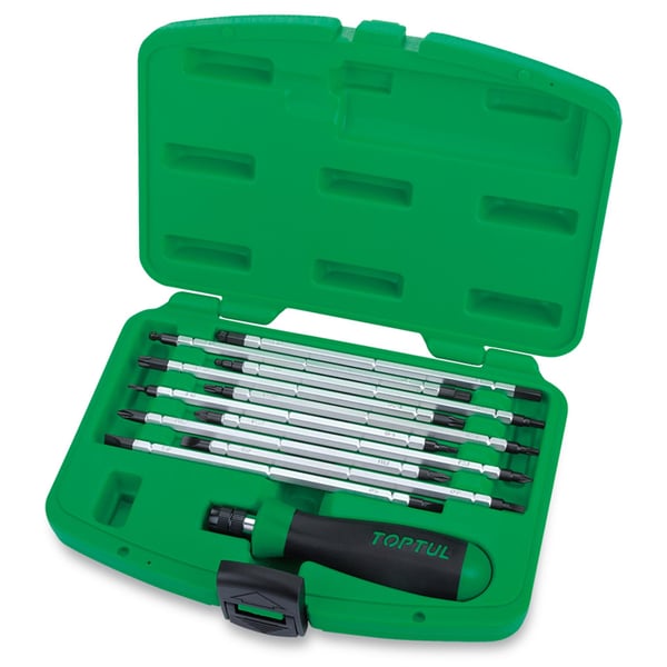 Schraubendreher Set TOPTUL mit auswechselbaren Eins�tzen 