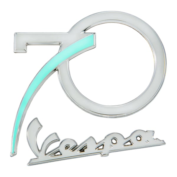 Schriftzug 70- Gep�ckfach 2H001487 f�r Vespa Primavera 50-150ccm-GTS 300ccm (2016)