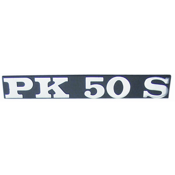 Schriftzug PK 50S Seitenhaube links 195631 f�r Vespa PK50 S- V5X2T