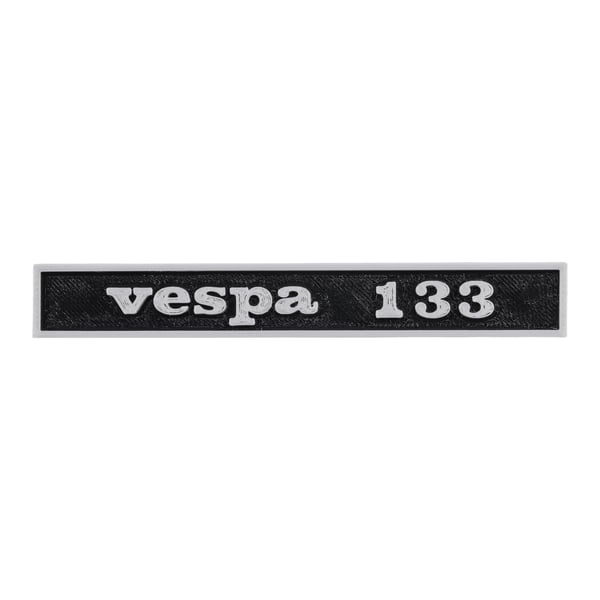 Schriftzug VESPTEC Vespa 133 Heck hinten f�r Vespa 50 R- V5A1T 828604 -