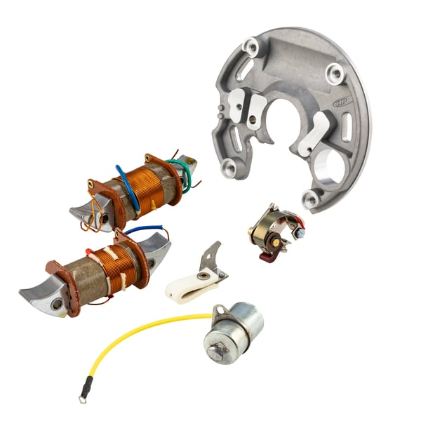 Set Z�ndspulen- Unterbrecher- Kondensator und Z�ndgrundplatte SIP nicht online 6V-25W f�r CEAB Z�ndgrundplatte f�r Vespa 50 S 2-SR-SS