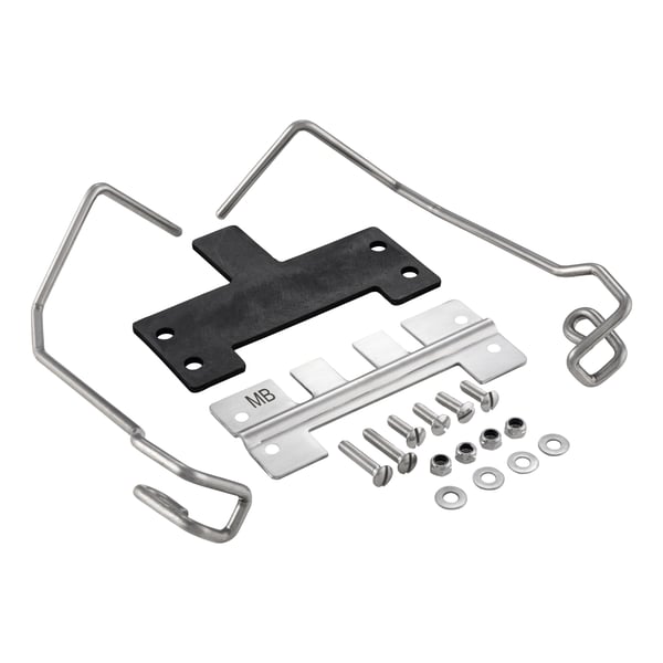 Sicherungsspangen Set MBD links und rechts Seitenhaube- 20130103 - 20130104 f�r Lambretta 125 LI 4-DL-GP-150 DL-GP-200 DL-GP
