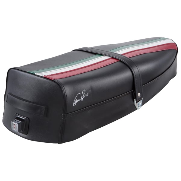Sitzbank DIEFFE Tricolore Italy Mezzo f�r Vespa P80-150X-PX80-200E-Lusso 1-P150S-P200E
