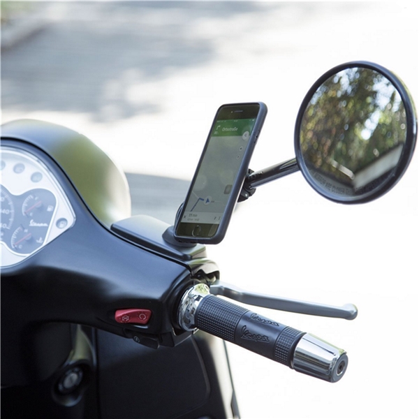 Smartphonehalter PIAGGIO zur Montage an Spiegelstange fr iPhone 8-7-6S-6 