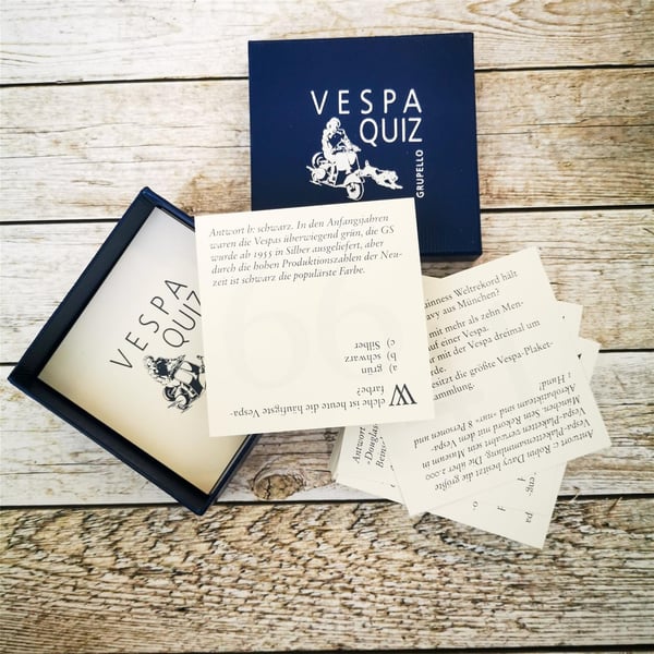 Spiel Quiz für Vespafahrer Spiel Quiz für Vespafahrer