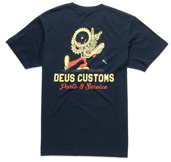 T-Shirt DEUS Bush Mechanics Grsse: M fr Mnner fr Mnner