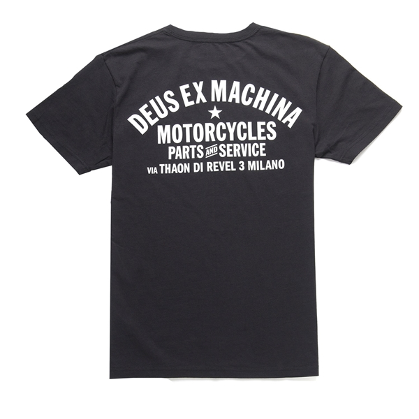 T-Shirt DEUS Milano Address Grsse: L fr Mnner fr Mnner unter Fahrzeuge & Teile > Fahrzeugersatzteile & -zubehr > Motorradzubehr