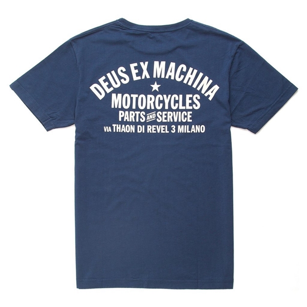 T-Shirt DEUS Milano Address Tee Grsse: S fr Mnner fr Mnner unter Fahrzeuge & Teile > Fahrzeugersatzteile & -zubehr > Motorradzubehr