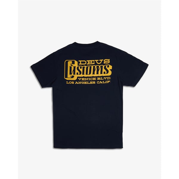 T-Shirt DEUS Stripes Tee Gr�sse: S f�r M�nner