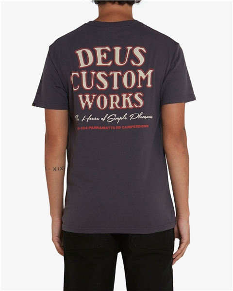 T-Shirt DEUS Works Grsse: L fr Mnner fr Mnner unter Fahrzeuge & Teile > Fahrzeugersatzteile & -zubehr > Motorradzubehr