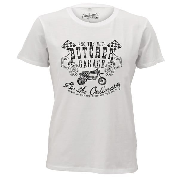 T-Shirt SIP by BUTCHER ESC VESPA CUSTOM Gr�sse: M f�r M�nner