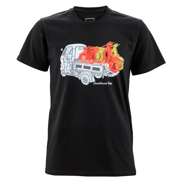 T-Shirt SIP Cavalluccio Ride Ape Grsse: M fr Mnner fr Mnner