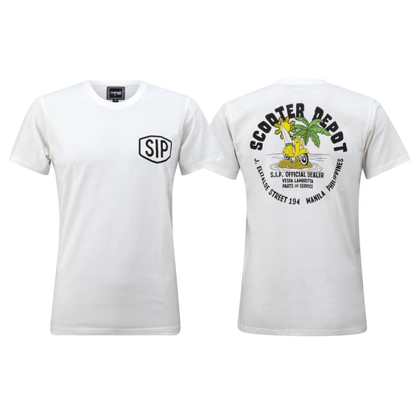 T-Shirt SIP Destination Scooter Depot - Philippines Gr�sse: M f�r M�nner