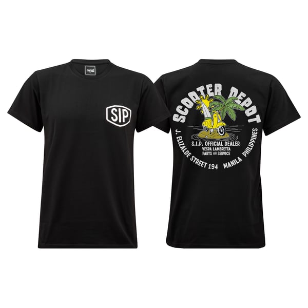 T-Shirt SIP Destination Scooter Depot - Philippines Gr�sse: S f�r M�nner