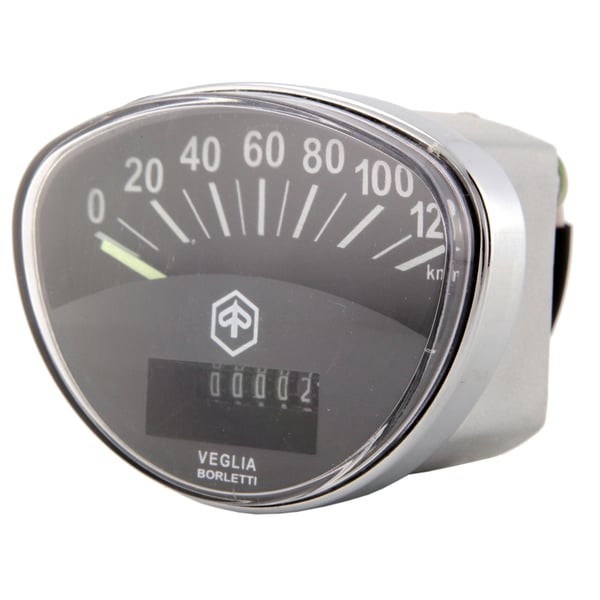 Tachometer PIAGGIO 141712 - 1835865 f�r Vespa 125 ET3-GTR-TS-150 Sprint V-Rally-Motovespa 125 CL-150 CL-200 DS