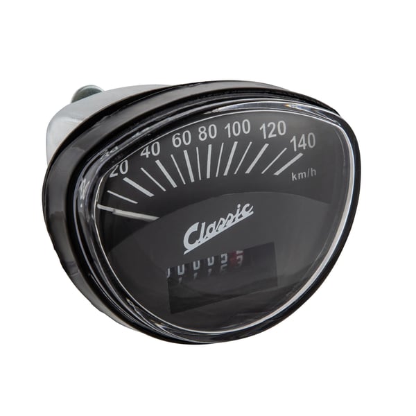 Tachometer SIP f�r Vespa 50-90-SR-SS-125 PV-ET3-Super-GTR-TS-150 Super-Sprint V-Rally-Motovespa 125 CL-150 CL-200 DS