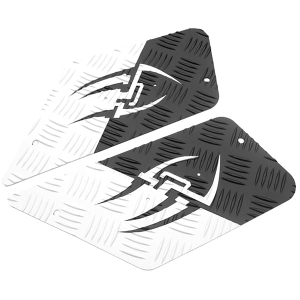 Trittbleche O-DF Style 16 links und rechts f�r CPI-KEEWAY Hussar-Oliver-RX8-RY8