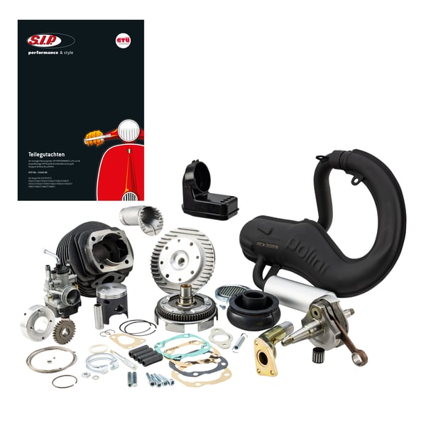 Tuningkit SIP PERFORMANCE 125 ccm SPORT Legal f�r Vespa PK 125 ETS