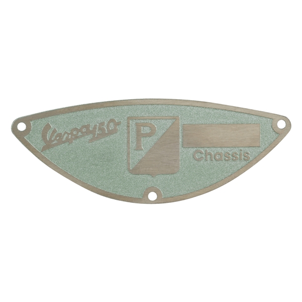 Typenschild -PIAGGIO ACMA Paris- fr Vespa ACMA 150 N -59-62 fr Vespa ACMA 150 N -59-62