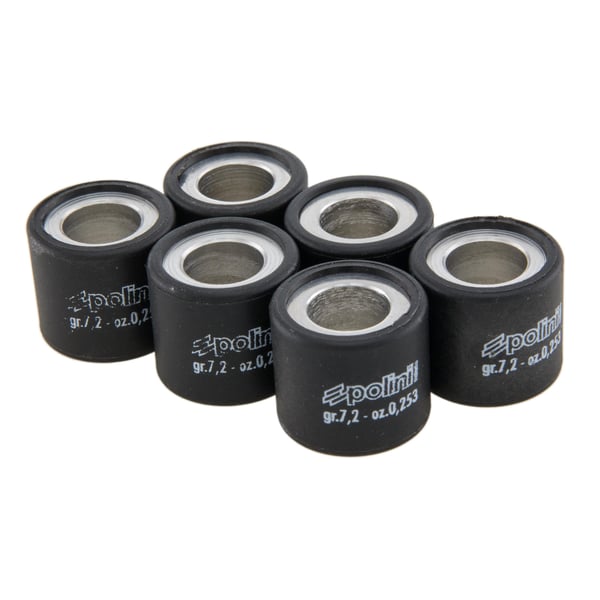Variatorrollen POLINI 19x17 mm 15-0g- 242-380 f�r GILERA-PIAGGIO Hexagon 125-180-Skipper 125-150-TPH 125-Runner 125-180