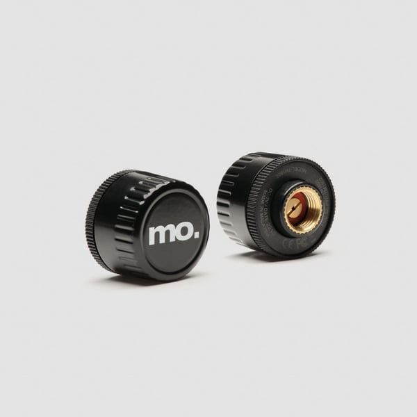 Ventilkappen MOTOGADGET mo-pressure mit Reifendruck-Kontrollsystem (TPMS) schwarz 