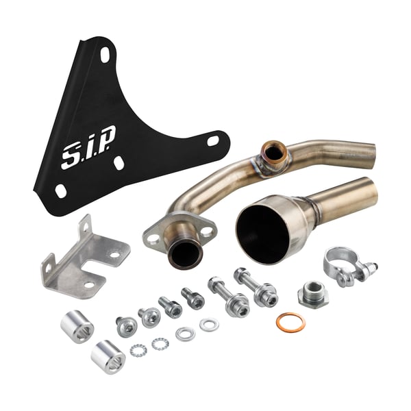 Verbindungsst�ck SIP- f�r Rennauspuff Tribute f�r Vespa Primavera-Sprint 125-150ccm i-e- 3V 4T AC