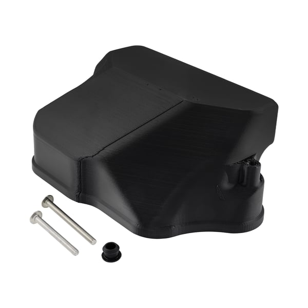 Vergaserwannendeckel VESPTEC Airbox mit Vergaser SI und Vergaserwanne mit Getrenntschmierung und f�r T5 Luftfilter f�r Vespa 180-200 Rally-P80-150X-P200E-PX80-200E-Lusso-98-MY-11-T5