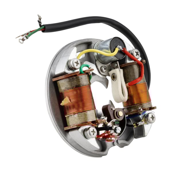 Z�ndgrundplatte SIP 6V-15W- verst�rkte Lichtspule f�r Vespa 50 R 2- -Special V5B1T 2-V5B3T ohne Bremslicht