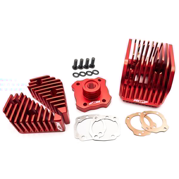 Zylinderkopf Arctic Frost MC PROPARTS f�r MALOSSI DEPS4 Zylinder f�r PIAGGIO Ciao-Boss-Boxer-Bravo-PX-Grillo-SI-Superbravo 50ccm